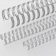 Wire-o para Encadernação 2x1 BOBINA Prata 7/8’’ (22,2mm) para 180 Folhas – Com 6.000 Anéis Wire-o para Encadernação 2x1 BOBINA Prata 7/8’’ (22,2mm) para 180 Folhas – Com 6.000 Anéis