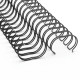 Wire-o para Encadernação 2x1 BOBINA Preto 5/8’’ (15,9mm) para 120 Folhas – Com 12.000 Anéis 