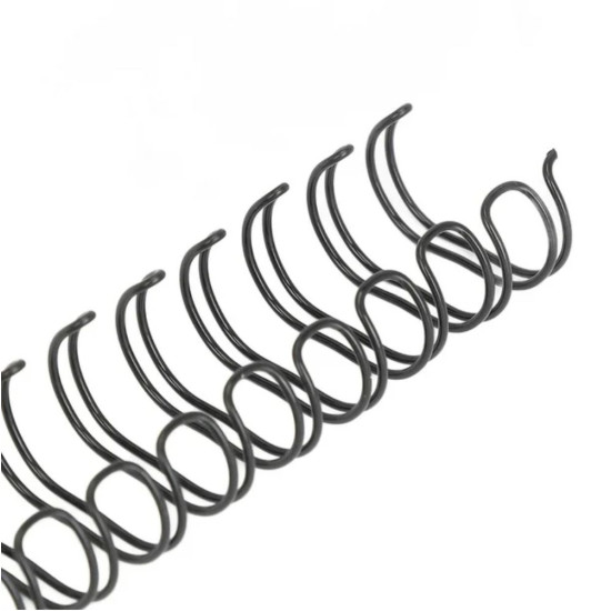 Wire-o para Encadernação 2x1 BOBINA Preto 5/8’’ (15,9mm) para 120 Folhas – Com 12.000 Anéis 