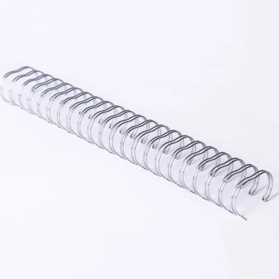 Wire-o para Encadernação 3x1 BOBINA Prata 5/16’’ (7,9mm) para 50 Folhas – Com 63.000 Anéis 