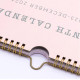 Wire-o para Encadernação 3x1 A4 Rose Gold 9/16’’ (14,3mm) para 110 Folhas